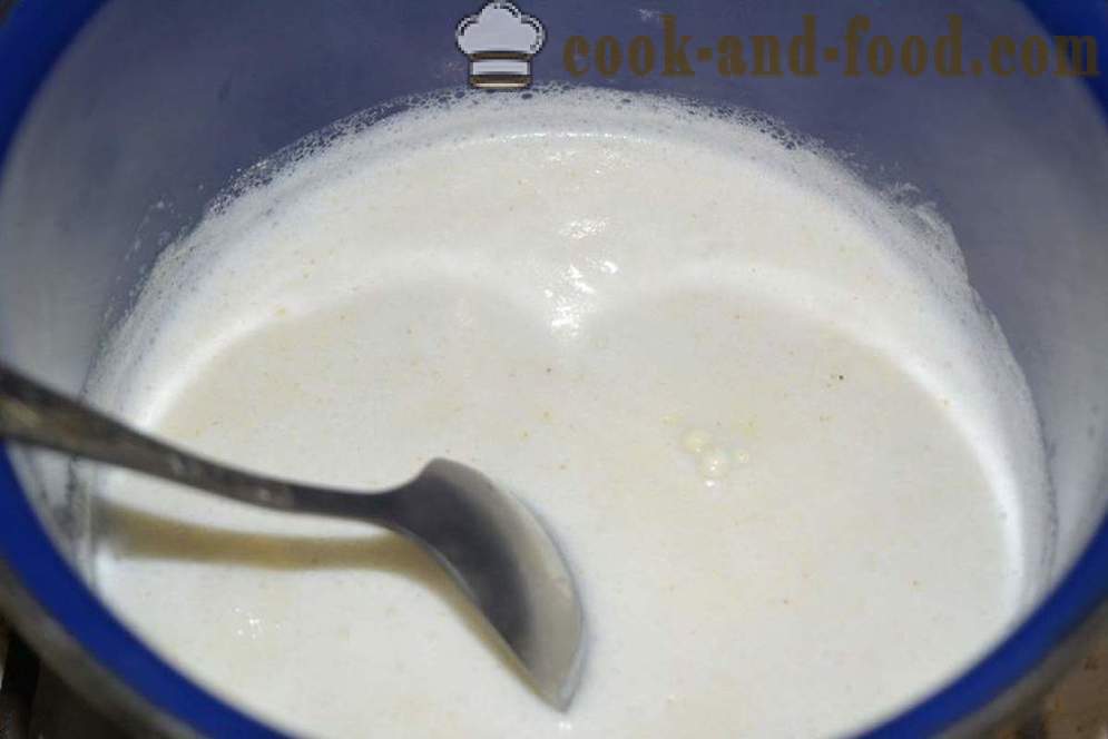 Semolina dalam susu tanpa ketulan dalam kuali - bagaimana untuk memasak bubur dengan susu tanpa ketulan, langkah demi langkah resipi foto