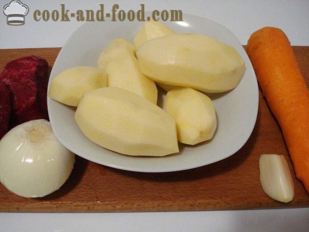 Sup sayur klasik - bagaimana untuk memasak sup sayur-sayuran, langkah demi langkah resipi foto