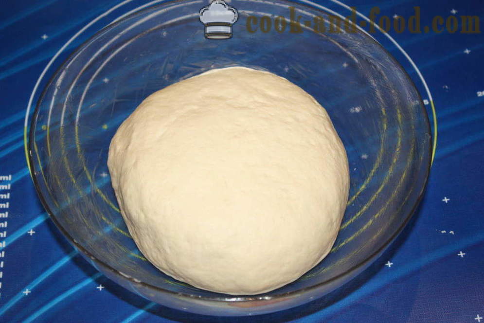 Butter yis doh untuk roti dan kek - bagaimana untuk membuat doh mentega yis indah, langkah demi langkah resipi foto