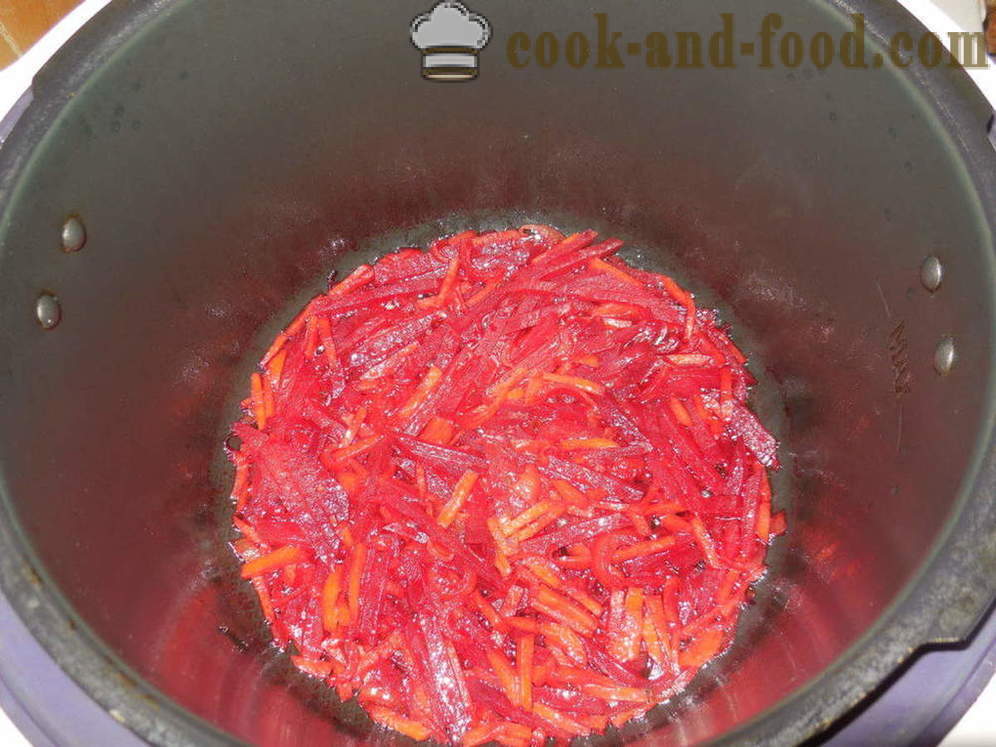 Sup sayur-sayuran dengan sardin dalam sos tomato dalam multivarka - bagaimana untuk memasak sup sayur-sayuran dengan ikan bilis, langkah demi langkah resipi foto