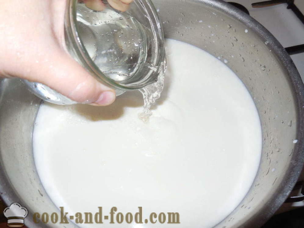 Sago susu bubur - bagaimana untuk memasak bubur daripada susu sagu, langkah demi langkah resipi foto