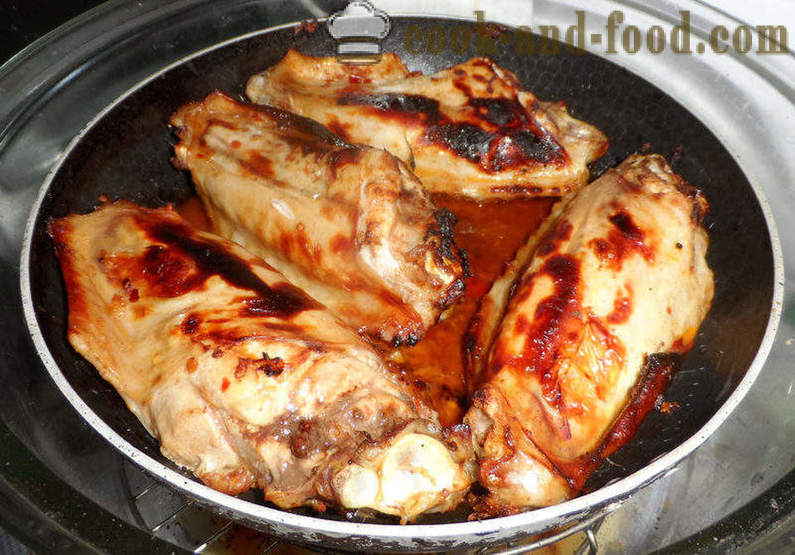 Baked sayap ayam belanda - bagaimana untuk memasak sayap ayam belanda yang lazat, dengan langkah demi langkah resipi foto