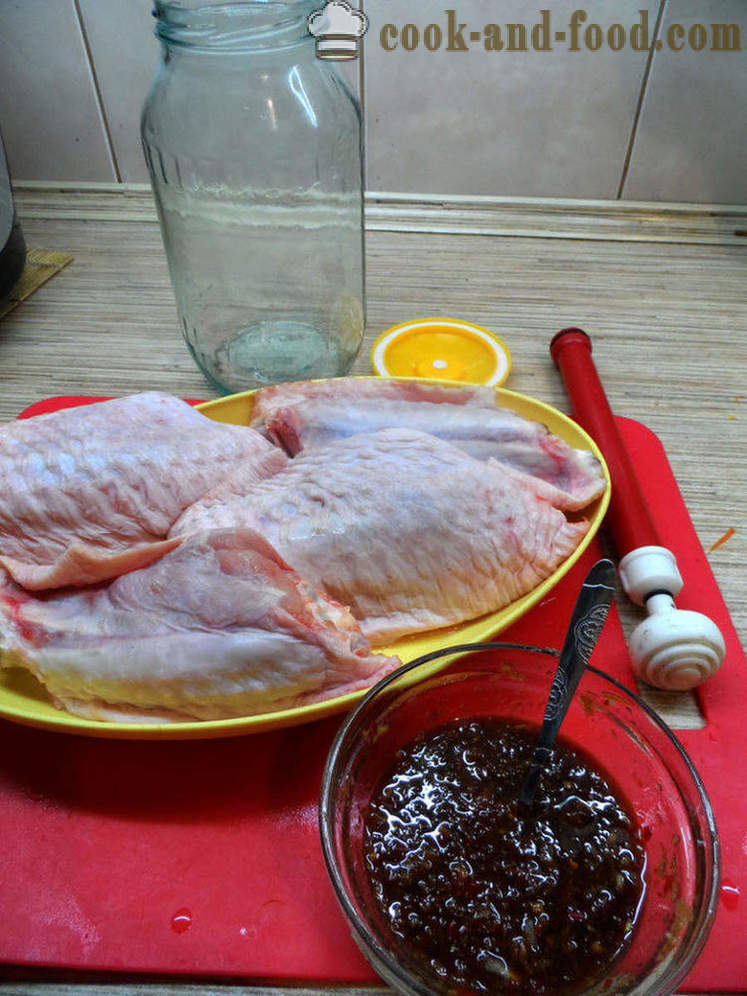 Baked sayap ayam belanda - bagaimana untuk memasak sayap ayam belanda yang lazat, dengan langkah demi langkah resipi foto