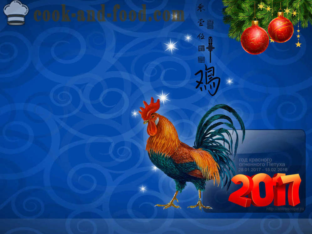 Tahun Baru Wallpaper 2017 Rooster