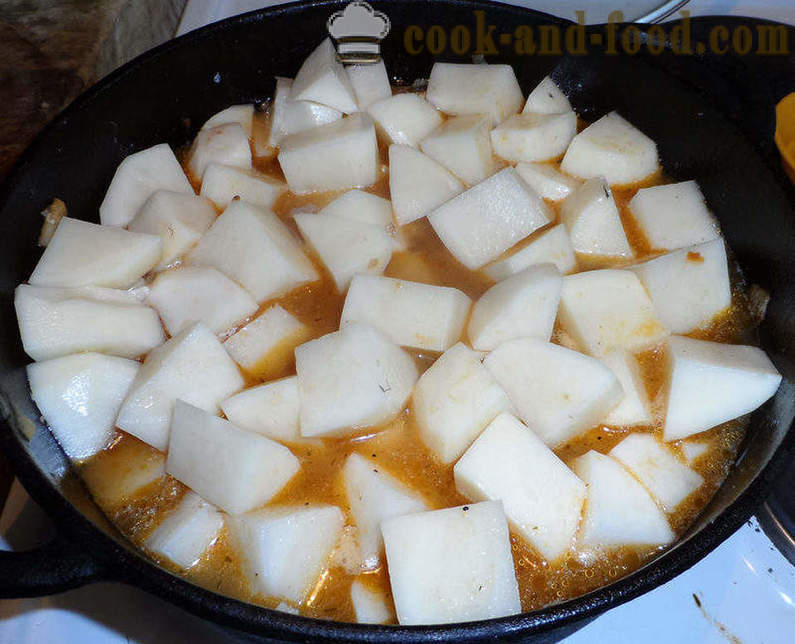 Goulash sup Hungary - bagaimana untuk memasak sup goulash dengan chipetkami, langkah demi langkah resipi foto