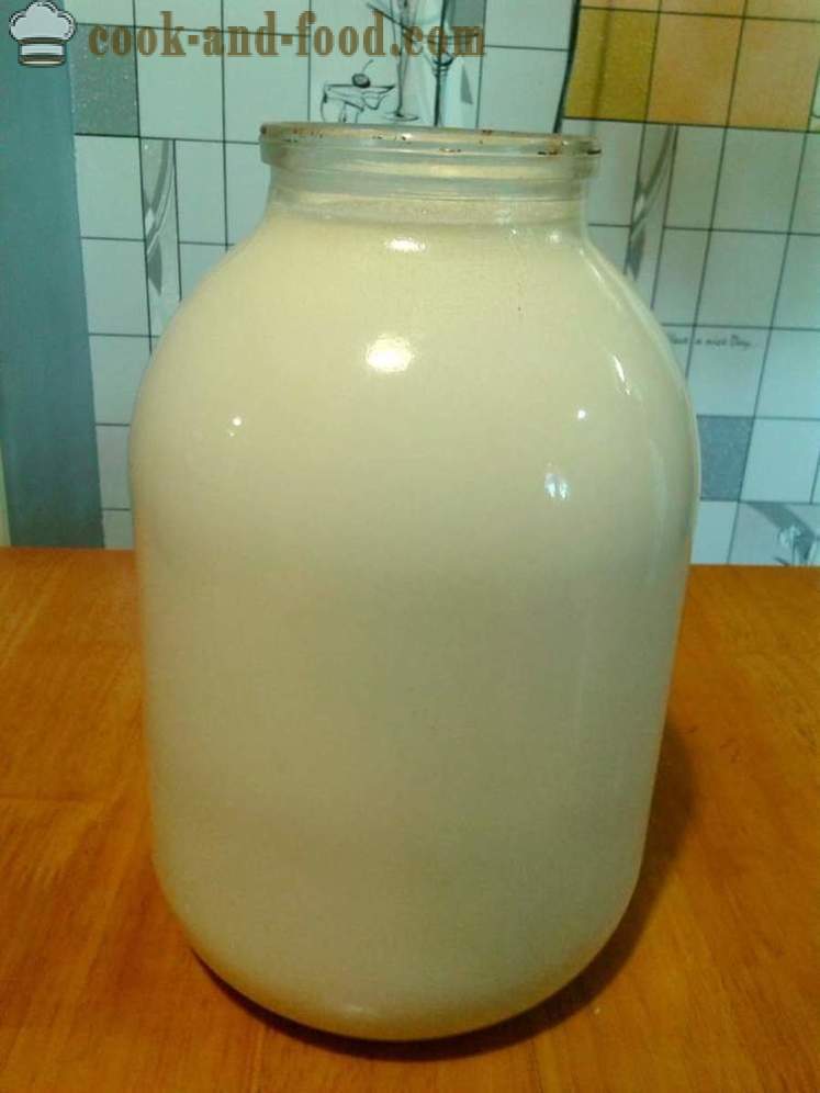 Keju daripada susu masam - bagaimana untuk membuat keju daripada susu masam, langkah demi langkah resipi foto
