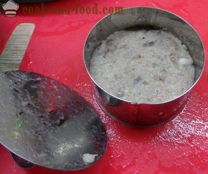 Fishcakes mackerel - bagaimana untuk memasak kek ikan dari ikan kembung, langkah demi langkah resipi foto