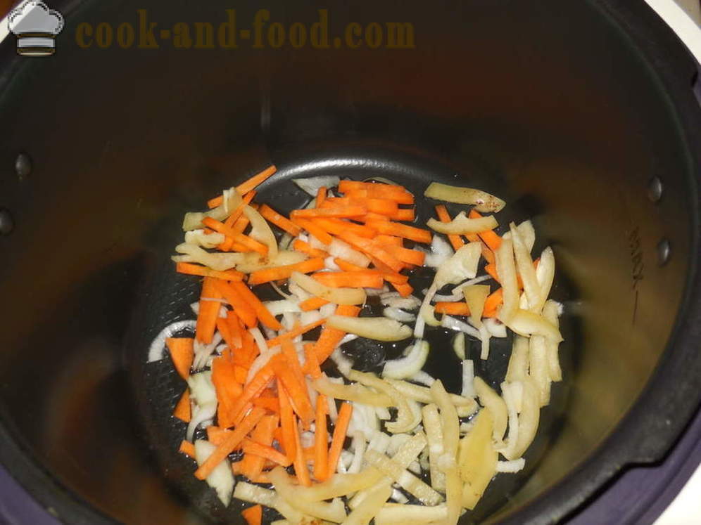 Sup ikan tin dalam multivarka - bagaimana untuk memasak sup ikan dari dalam tin, langkah demi langkah resipi foto