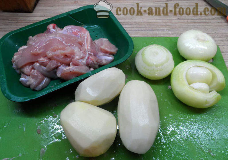 Echpochmak tartare, dengan daging dan kentang - bagaimana untuk memasak echpochmak, langkah demi langkah resipi foto