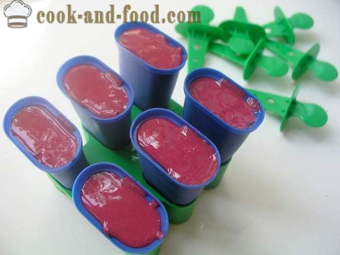Buah-buahan ais buatan sendiri - bagaimana untuk membuat popsicles di rumah, langkah demi langkah resipi dengan gambar aiskrim