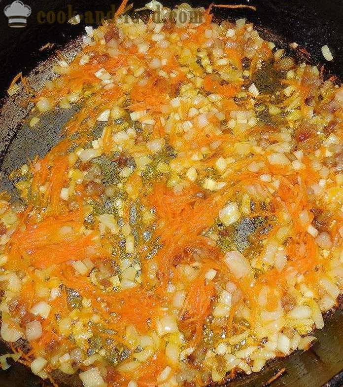 Klasik, sup panas sup ubi bit dengan daging - bagaimana untuk memasak sup ubi bit, langkah demi langkah resipi foto