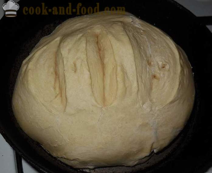 Bagaimana untuk membakar roti, mustard di rumah - roti masak lazat di oven - langkah demi langkah resipi foto
