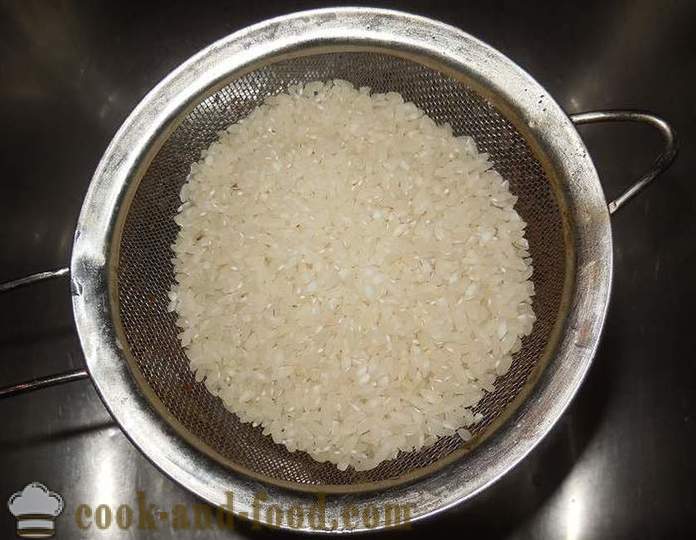 Bagaimana untuk memasak bubur nasi di atas air pada hiasan - resipi dengan gambar