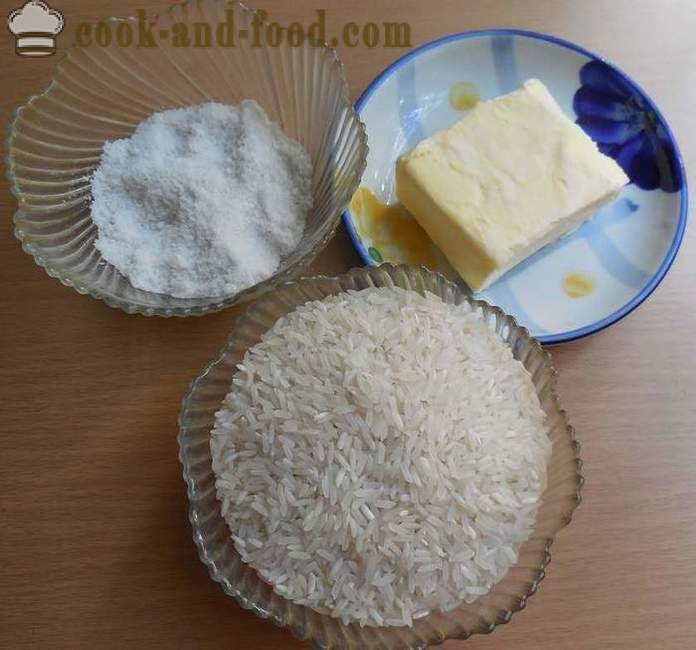 Bagaimana untuk memasak hiasan beras segar dalam kuali dengan betul - bagaimana untuk menghasilkan beras di atas air - satu langkah demi langkah resipi foto