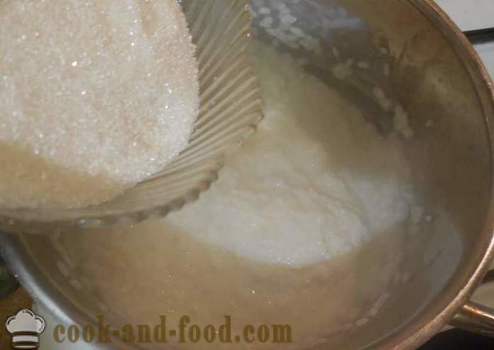 Bubur beras lazat dengan susu dan air dalam periuk: cecair dan klasik (tebal) - satu langkah demi langkah resipi dengan gambar bagaimana untuk memasak bubur nasi dengan susu