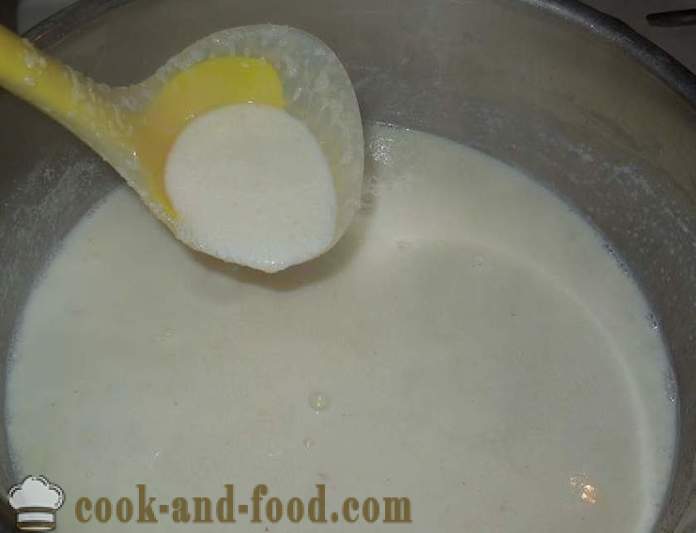 Bagaimana untuk memasak bubur dengan susu tanpa ketulan - satu langkah demi langkah resipi untuk semolina dengan foto