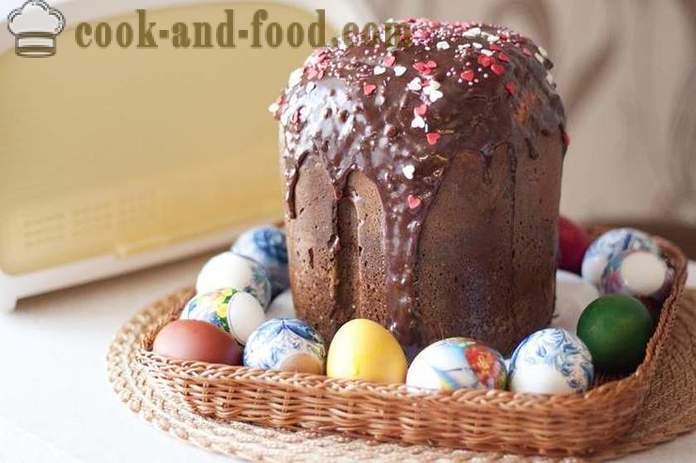 Bagaimana untuk membakar kek coklat yang lazat untuk Paskah - resipi mudah dan asal untuk kek doh dengan rum dan wain