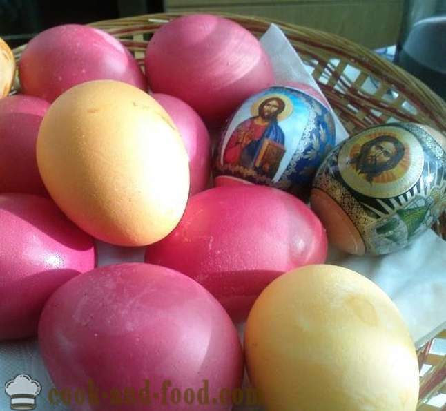 Telur dicat atau Krashenki - bagaimana untuk cat telur untuk Paskah