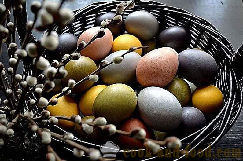 Pewarna semula jadi untuk telur untuk Paskah - bagaimana untuk membuat pewarna semula jadi di rumah