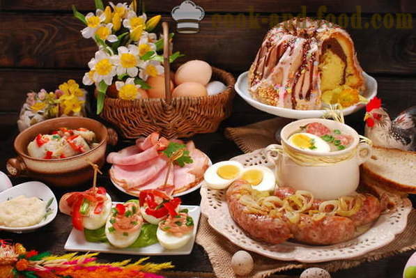 Tradisi masakan dan adat resam Paskah - meja Paskah dalam tradisi Slavic Ortodoks