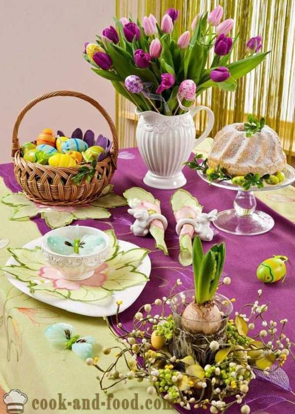 Tradisi masakan dan adat resam Paskah - meja Paskah dalam tradisi Slavic Ortodoks