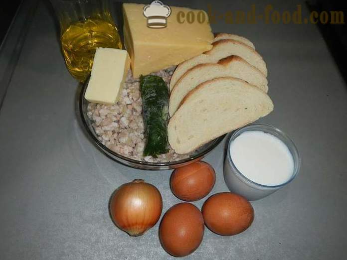 Bebola daging lazat disumbat dengan telur dan keju - bagaimana untuk memasak bebola daging dengan pemadat, langkah demi langkah resipi dengan gambar.