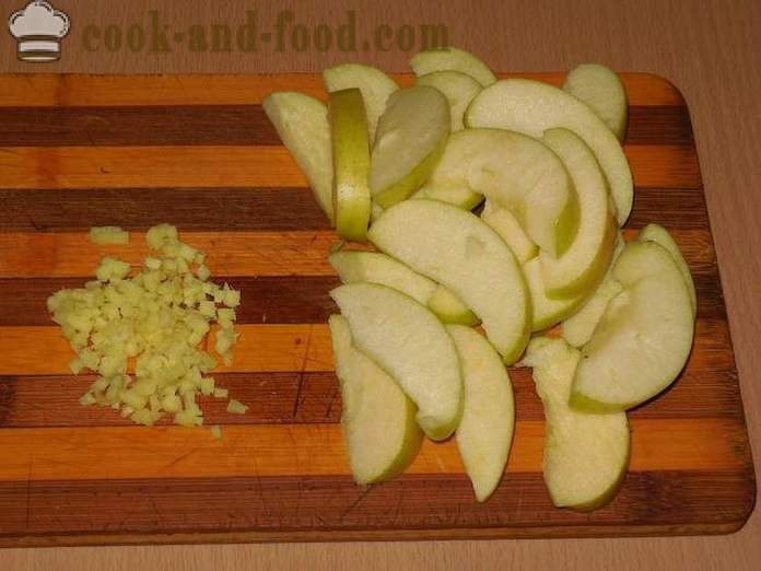 Lush pai epal dalam multivarka dengan kayu manis dan halia - bagaimana untuk membuat pai epal dalam multivarka, langkah demi langkah resipi dengan gambar.
