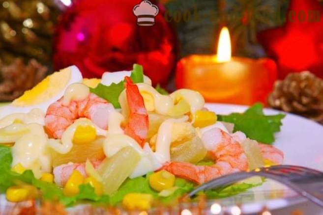 Salad untuk Tahun Baru 2016 - resipi salad lazat Tahun Baru pada Tahun Monyet.