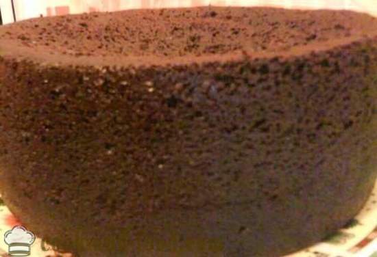 Chocolate kek span dengan kefir, resipi yang mudah - bagaimana untuk membuat kek dengan kefir tanpa telur (resipi foto)