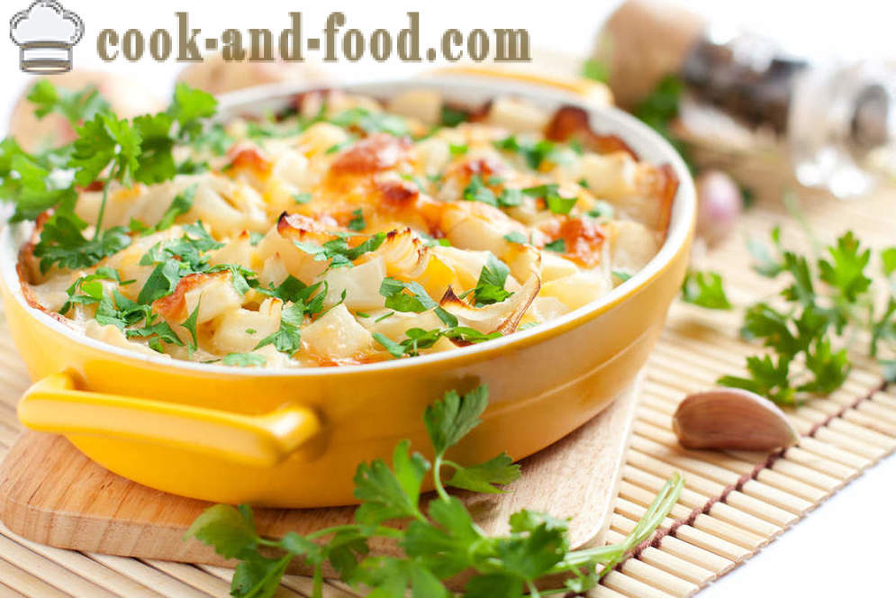 Potato gratin: tiga resipi hidangan lazat