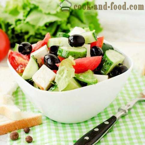 Resipi salad Greek klasik