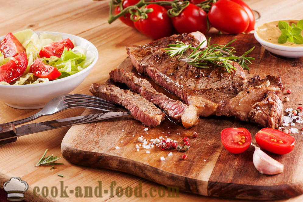 Steak pantat haiwan: 3 resipi terbaik