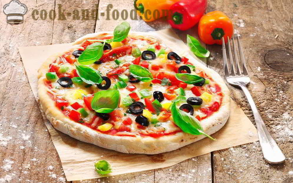 Doh resipi dan sos pizza oleh Jamie Oliver