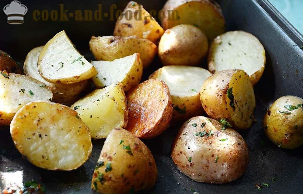 Memasak sayur-sayuran muda: 5 resipi kentang - resipi video di rumah